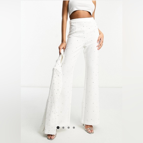 NWT Rare London embellished blazer and matching pants (set) - Picture 3 of 6